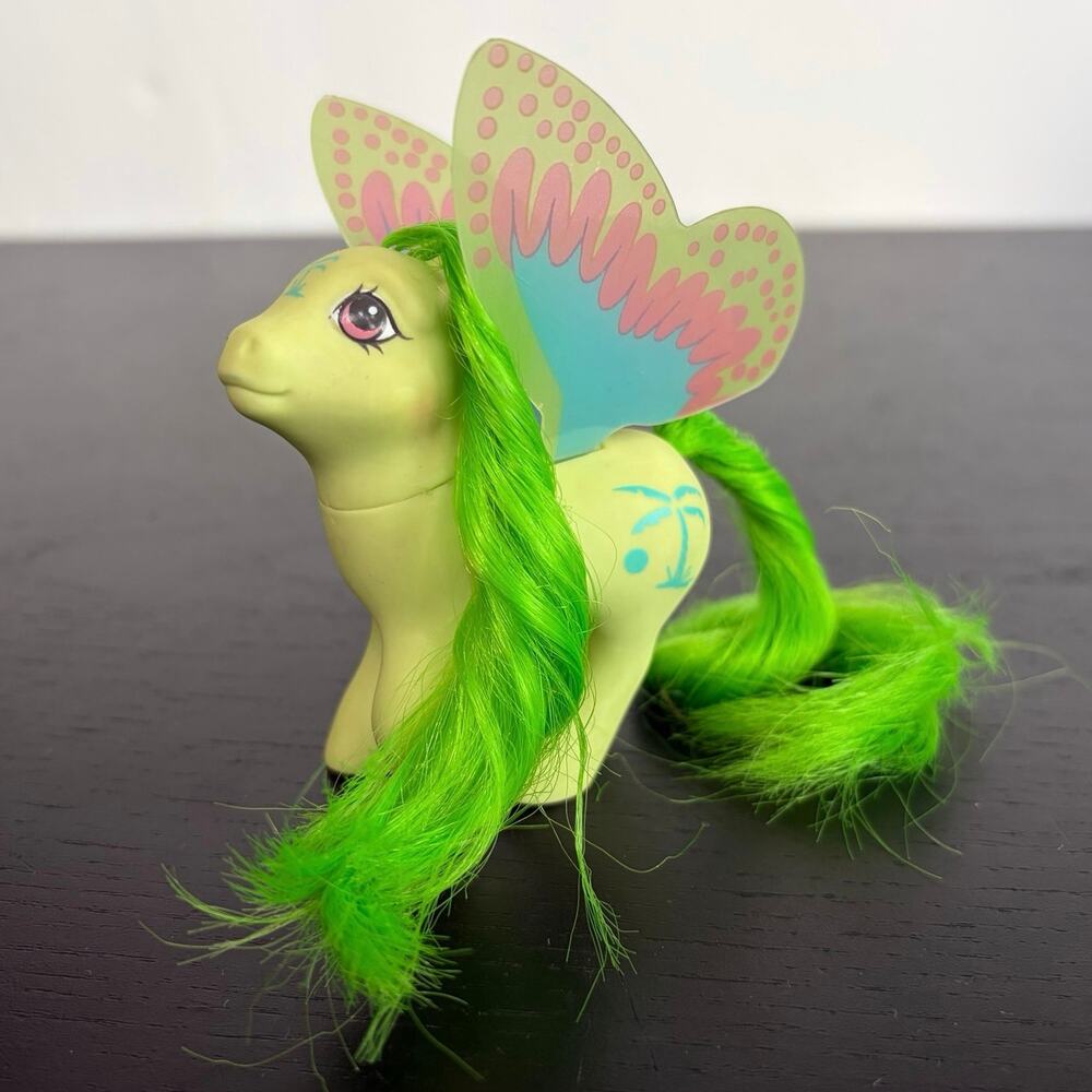 Vintage My Little Pony WINDY WING COOL BREEZE Small Pony G1 MLP Hasbro 1988